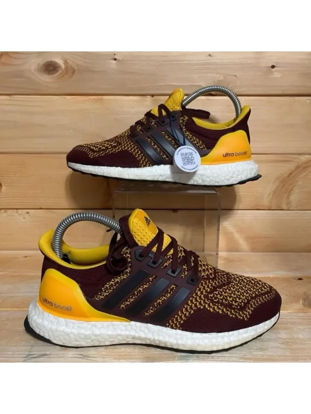 Arizona State University ASU PE Adidas Ultraboost 1.0 / Mens 5 - Womens 6
